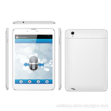 7.85-inch quad core MTK 8382 IPS screen 3G/2G tablet PC